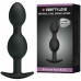 Pretty Love Silicone Intimate Bead System 12.5cm Black Weighted Balls
