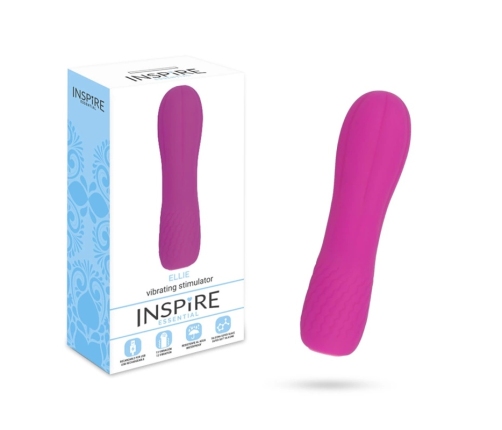 INSPIRE Essential Ellie Intimate Device Silicone Violet 12 Modes 11.6cm