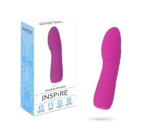 INSPIRER ESSENTIAL Myla Purple - Flexible Silicone Vibrating System USB