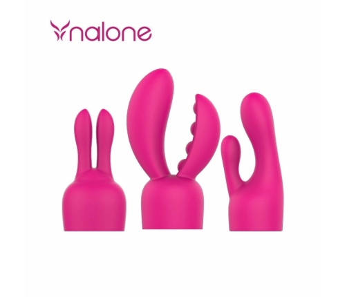 Nalone Ripple Electro & Rock Attachment Soft Silicone Cover Black