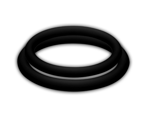 JOYDIVISION POTENZduo Black Silicone Rings Size M - Medical Grade