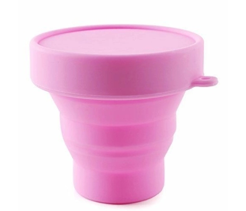 Nina Kiki Foldable Silicone Sterilizer Cup for Menstrual Cup Hygiene