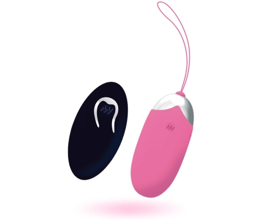 INTENSE Flippy II Remote-Controlled Vibrating Egg Pink 12 Modes USB