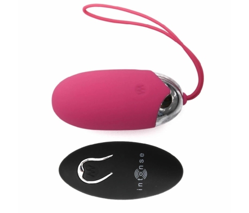 INTENSE Flippy II Remote-Controlled Vibrating Egg Pink 12 Modes USB
