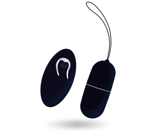 INTENSE FLIPPY I Vibrating Remote-Controlled Intimate Egg Black 12 Modes