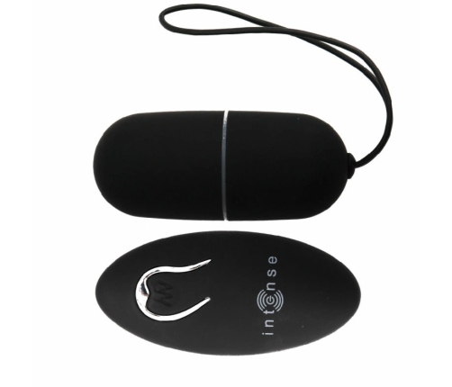 INTENSE FLIPPY I Vibrating Remote-Controlled Intimate Egg Black 12 Modes