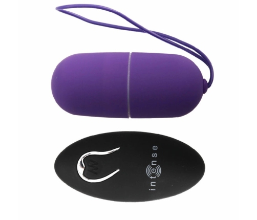 INTENSE Flippy I Vibrating Remote-Controlled Egg Purple 12 Modes
