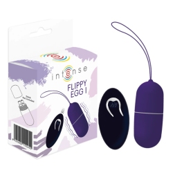 INTENSE Flippy I Vibrating Remote-Controlled Egg Purple 12 Modes INTENSE Flippy I Vibrating Remote-Controlled Egg Purple 12 Modes