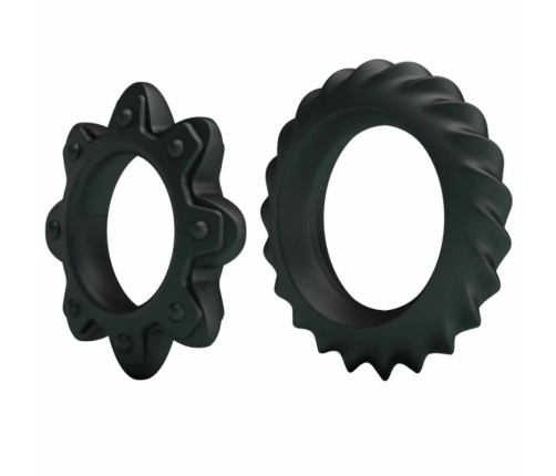 Baile Flowering Silicone Support Rings Set - 2 Sizes, Durable Material