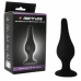 Pretty Love Silicone Ergonomic Plug with Suction Base 14cm Black