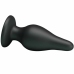 Pretty Love Ergonomic Silicone Intimate Plug Black 15.4 cm with Suction Base