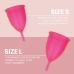 Intimichic Menstrual Cup L Medical Grade Silicone - Reusable Comfort
