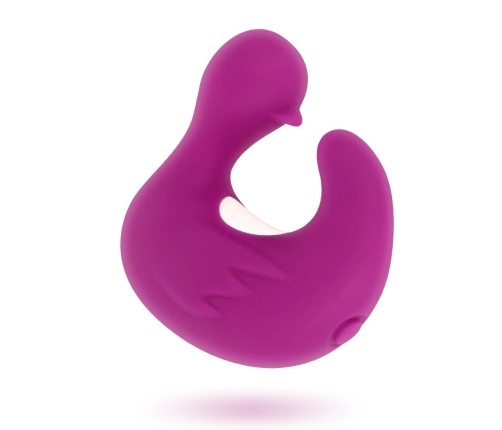 Coverme DUCKYMANIA Rechargeable Silicone Massage Thimble, Purple