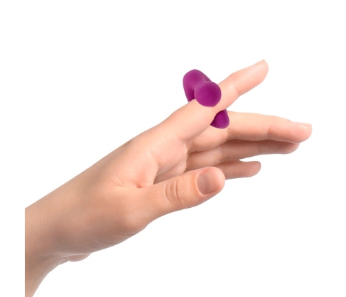 Coverme DUCKYMANIA Rechargeable Silicone Massage Thimble, Purple