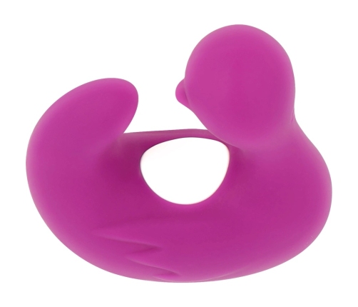 Coverme DUCKYMANIA Rechargeable Silicone Massage Thimble, Purple