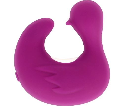 Coverme DUCKYMANIA Rechargeable Silicone Massage Thimble, Purple