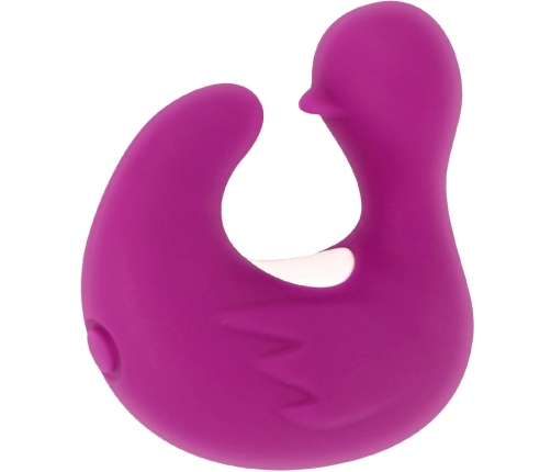Coverme DUCKYMANIA Rechargeable Silicone Massage Thimble, Purple