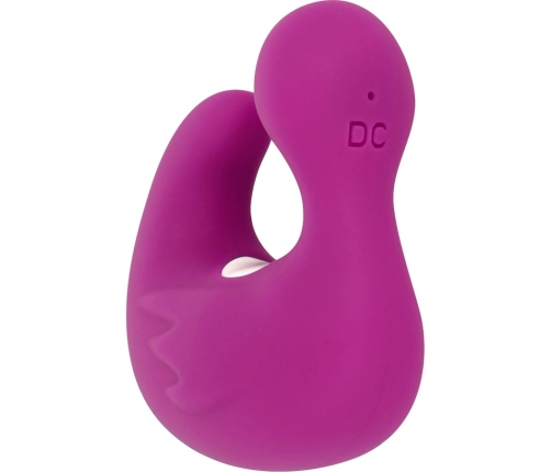 Coverme DUCKYMANIA Rechargeable Silicone Massage Thimble, Purple