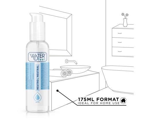 Waterfeel Natural Water-Based Lubricant 175ml - Gentle & Odorless Formula
