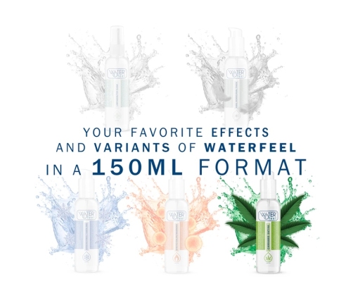 Waterfeel Cannabis Aroma Water-Based Lubricant 150ml - Hemp Seed Oil Formula