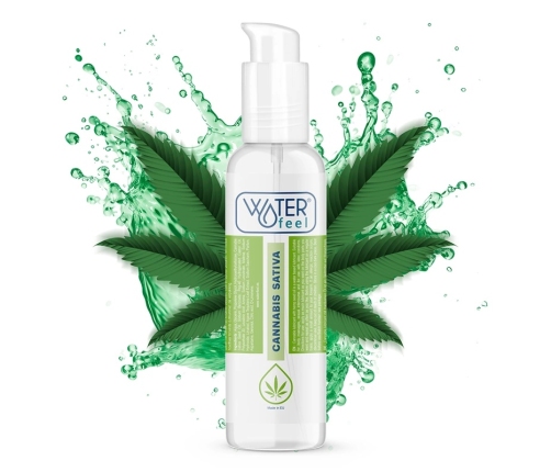 Waterfeel Cannabis Aroma Water-Based Lubricant 150ml - Hemp Seed Oil Formula