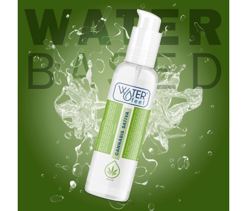 Waterfeel Cannabis Aroma Water-Based Lubricant 150ml - Hemp Seed Oil Formula