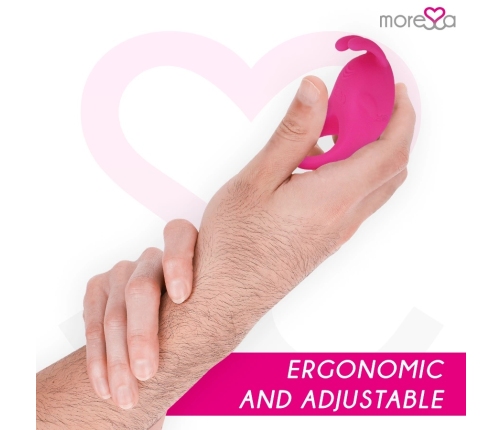 Moressa Brad Premium Silicone Rechargeable Intimate Ring Pink