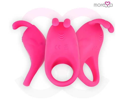 Moressa Brad Premium Silicone Rechargeable Intimate Ring Pink