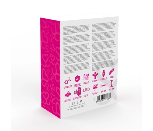 Moressa Brad Premium Silicone Rechargeable Intimate Ring Pink