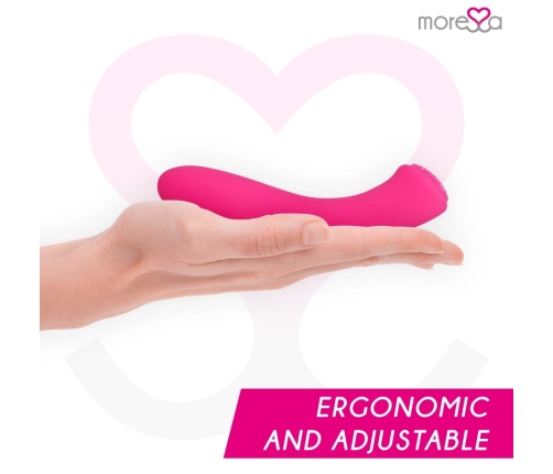 MORESSA Celso Premium Silicone Rechargeable Massager 16cm Waterproof