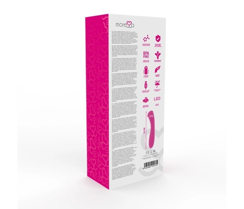 MORESSA Celso Premium Silicone Rechargeable Massager 16cm Waterproof