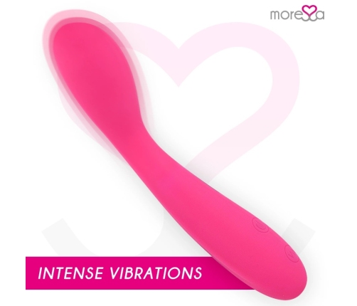Moressa Druso Premium Silicone Rechargeable Stimulator, 30 Modes, Slim Design