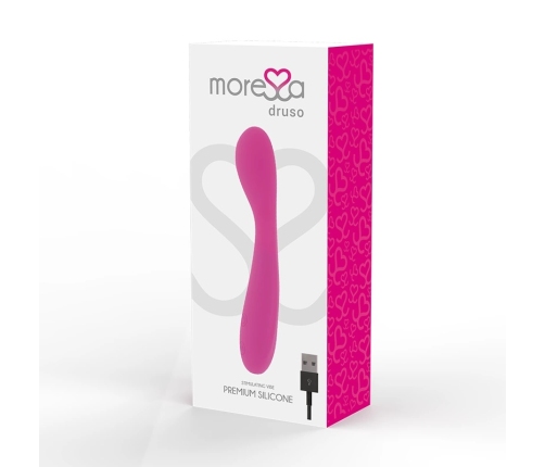 Moressa Druso Premium Silicone Rechargeable Stimulator, 30 Modes, Slim Design