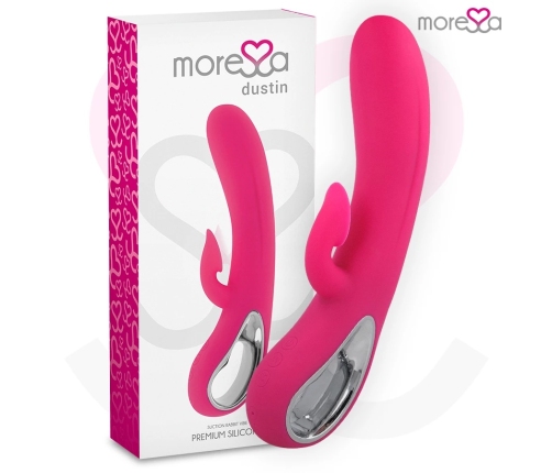 Moressa Dustin Dual-Action Silicone Wave Vibrator with Suction, Rechargeable