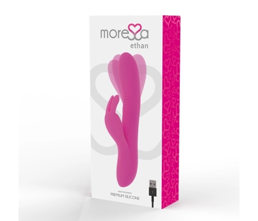 Moressa Ethan Premium Silicone Dual Motor Intimate Device, USB, 205mm