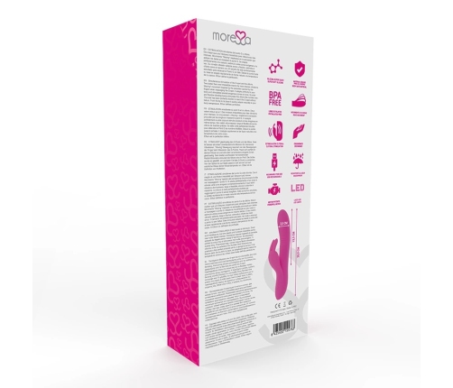 Moressa Ethan Premium Silicone Dual Motor Intimate Device, USB, 205mm