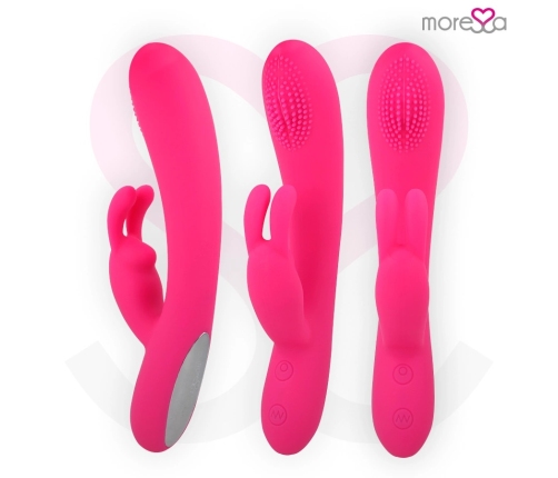 Moressa Gino Premium Silicone Intimate Machine Rechargeable 190mm Violet