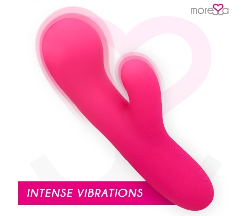 MORESSA - JERRY CLIP VIBRADOR PUNTO G Y CLITORIS PREMIUM SILICONE RECARGABLE