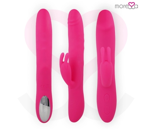 Moressa Molly Premium Silicone Dual-Motor Rechargeable Model, Purple