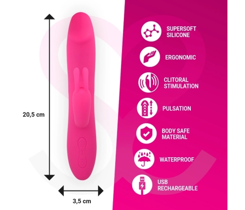 Moressa Molly Premium Silicone Dual-Motor Rechargeable Model, Purple