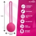 MORESSA Osian One Premium Silicone Pelvic Floor Trainer Pink 34mm
