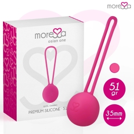 MORESSA Osian One Premium Silicone Pelvic Floor Trainer Pink 34mm