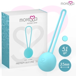 MORESA Osian One Premium Turquoise Silicone Pelvic Floor Trainer 51g