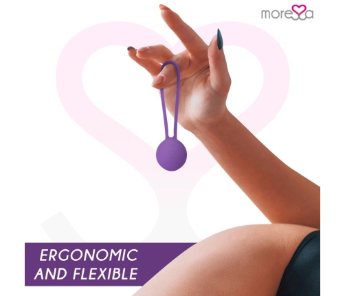 MORESSA Osian One Silicone Pelvic Floor Trainer Ball Lilac 34mm 51g