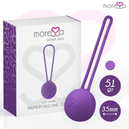 MORESSA Osian One Silicone Pelvic Floor Trainer Ball Lilac 34mm 51g