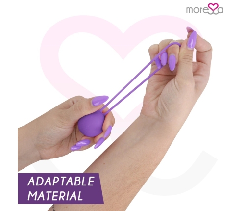 MORESSA Osian One Silicone Pelvic Floor Trainer Ball Lilac 34mm 51g