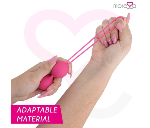 Moressa Osian Two Premium Silicone Pelvic Floor Trainer Pink 35mm