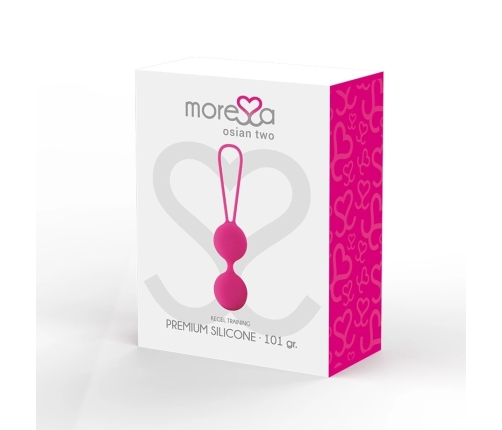 Moressa Osian Two Premium Silicone Pelvic Floor Trainer Pink 35mm