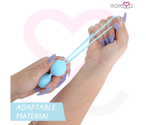 Moressa Osian Two Premium Silicone Pelvic Floor Trainer Turquoise 101g