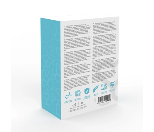 Moressa Osian Three Premium Turquoise - Silicone Pelvic Training Set 85g